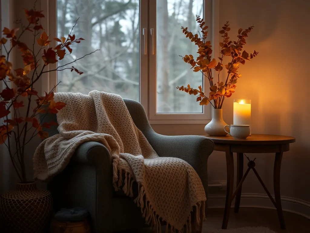 Warm evening product setting